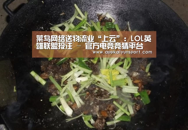 菜鸟网络送物流业“上云”:LOL英雄联盟投注 - 官方电竞竞猜平台(图3) 电竞赛事